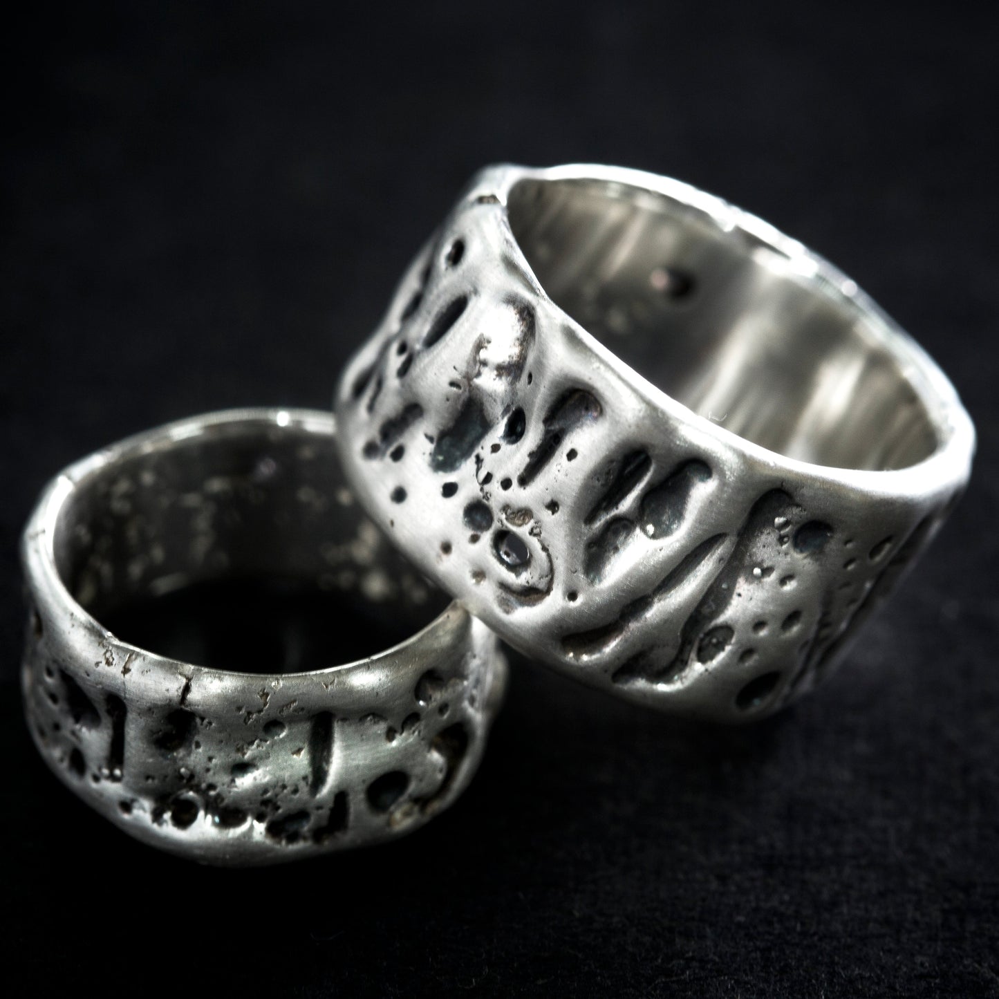 Anillos texturas