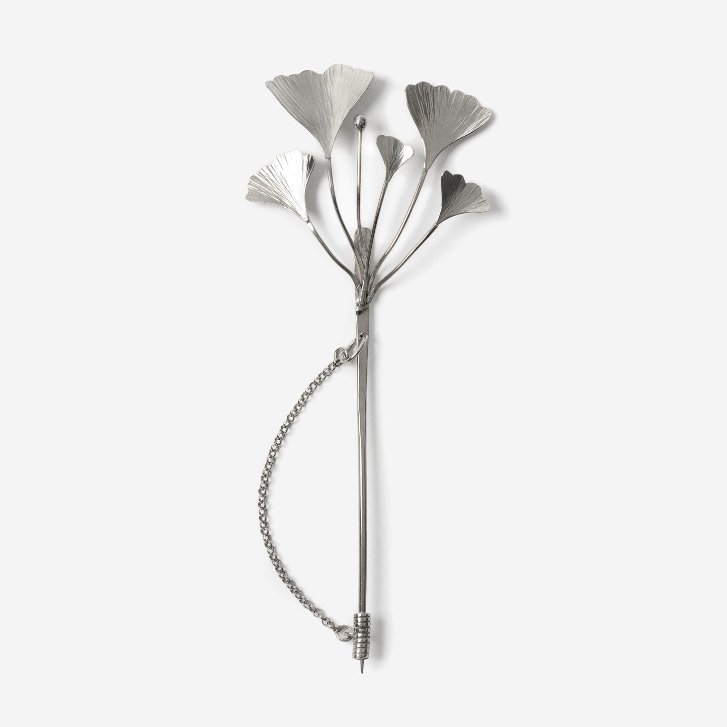 ALFILER RAMA GINKO PLATA