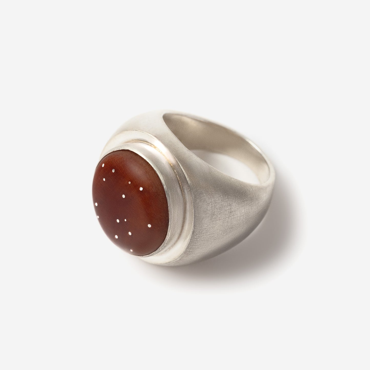 ANILLO CABUCHON ESTRELLADO